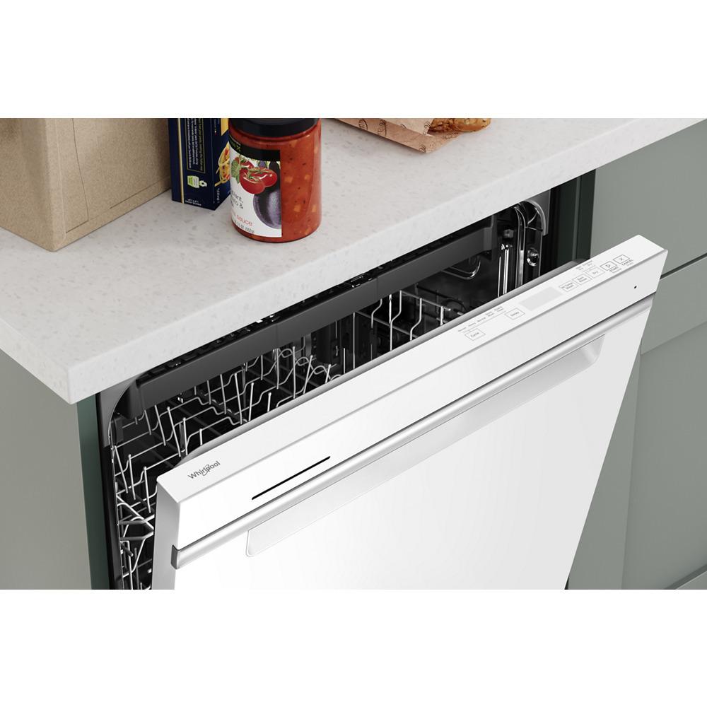 Whirlpool WDTA50SAKW 24 Stainless Steel Dishwasher with AI Intelligent Wash - 47 dBA