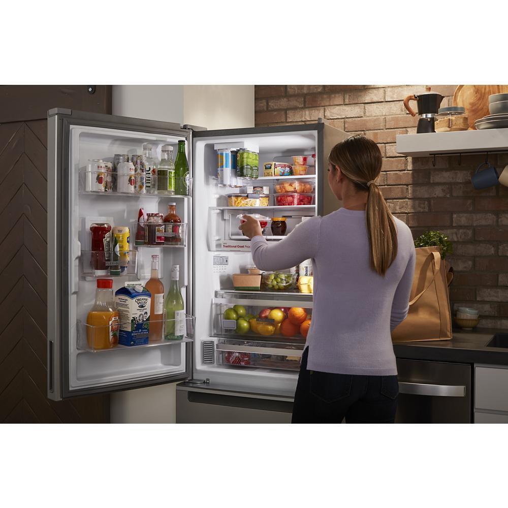 Whirlpool WRB543CMJZ 24-inch Wide Garage-Ready Bottom-Freezer Refrigerator - 12.9 cu. ft.