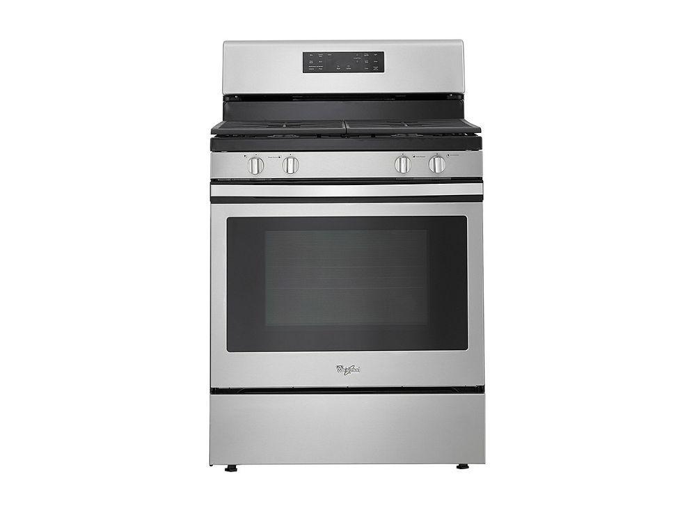 Whirlpool WFG520S0FS 5.0 cu. ft. Front Control Gas Range with Fan Convection Cooking