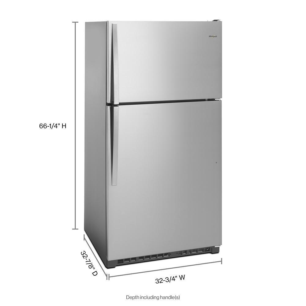 Whirlpool WRT311FZDZ 33-inch Wide Top Freezer Refrigerator - 20 cu. ft.