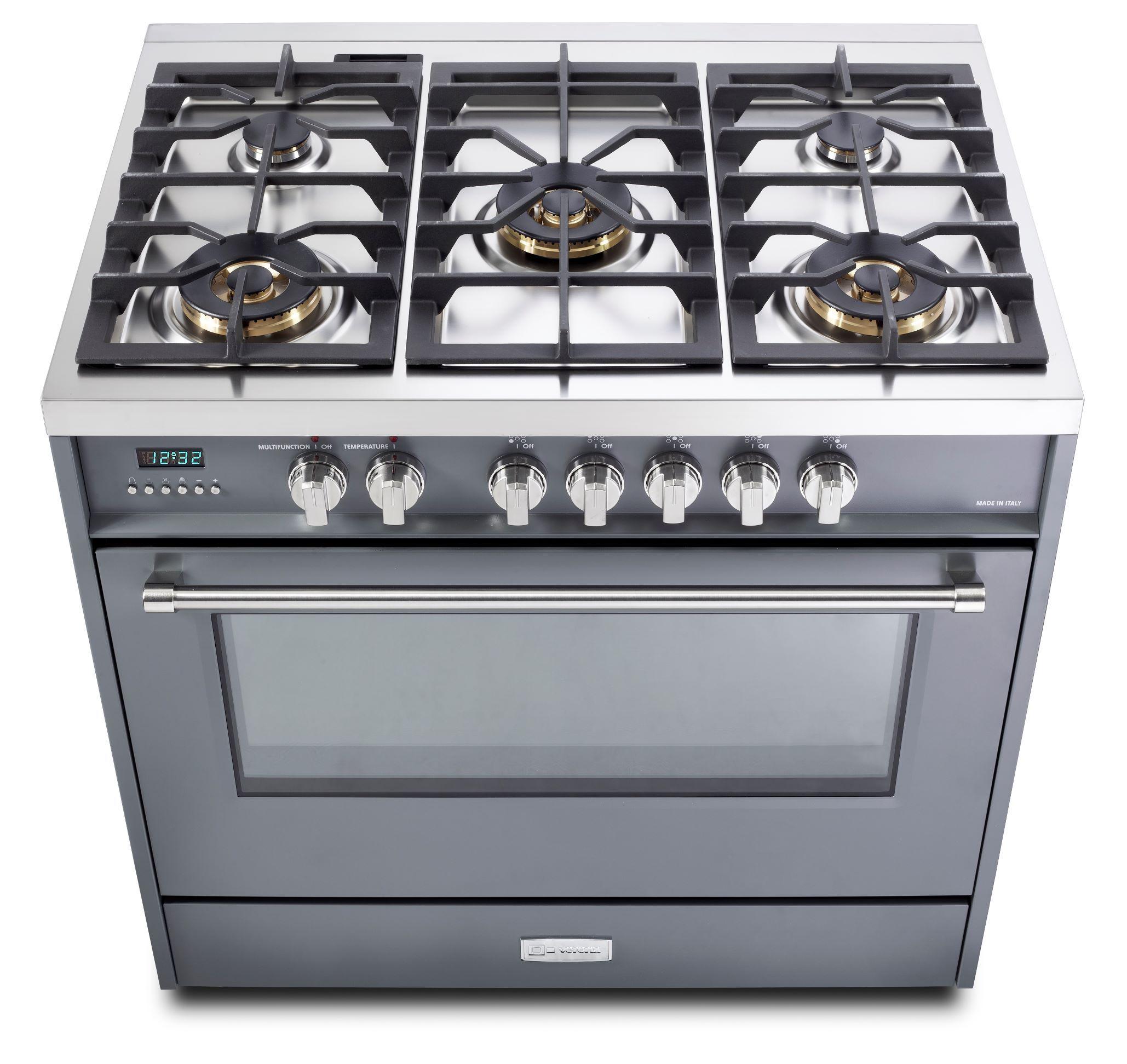 Designer 36" Dual Fuel Single Oven Range - Slate Gray