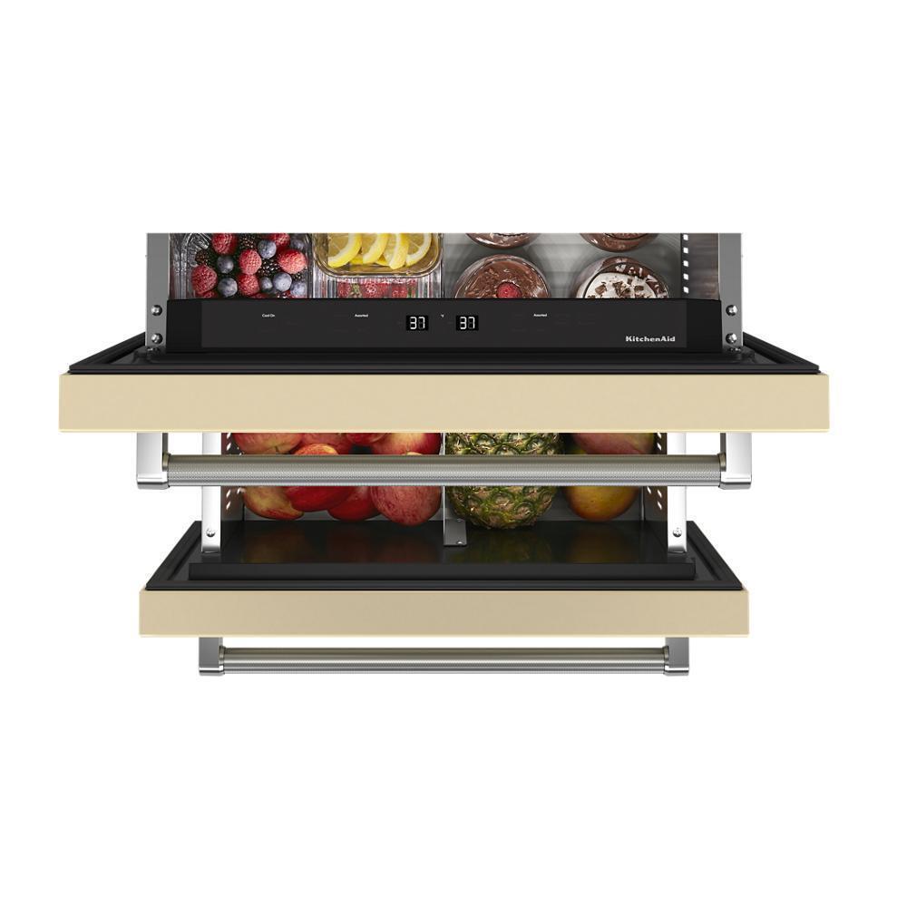 Kitchenaid KUDR204KPA 24" Panel-Ready Undercounter Double-Drawer Refrigerator