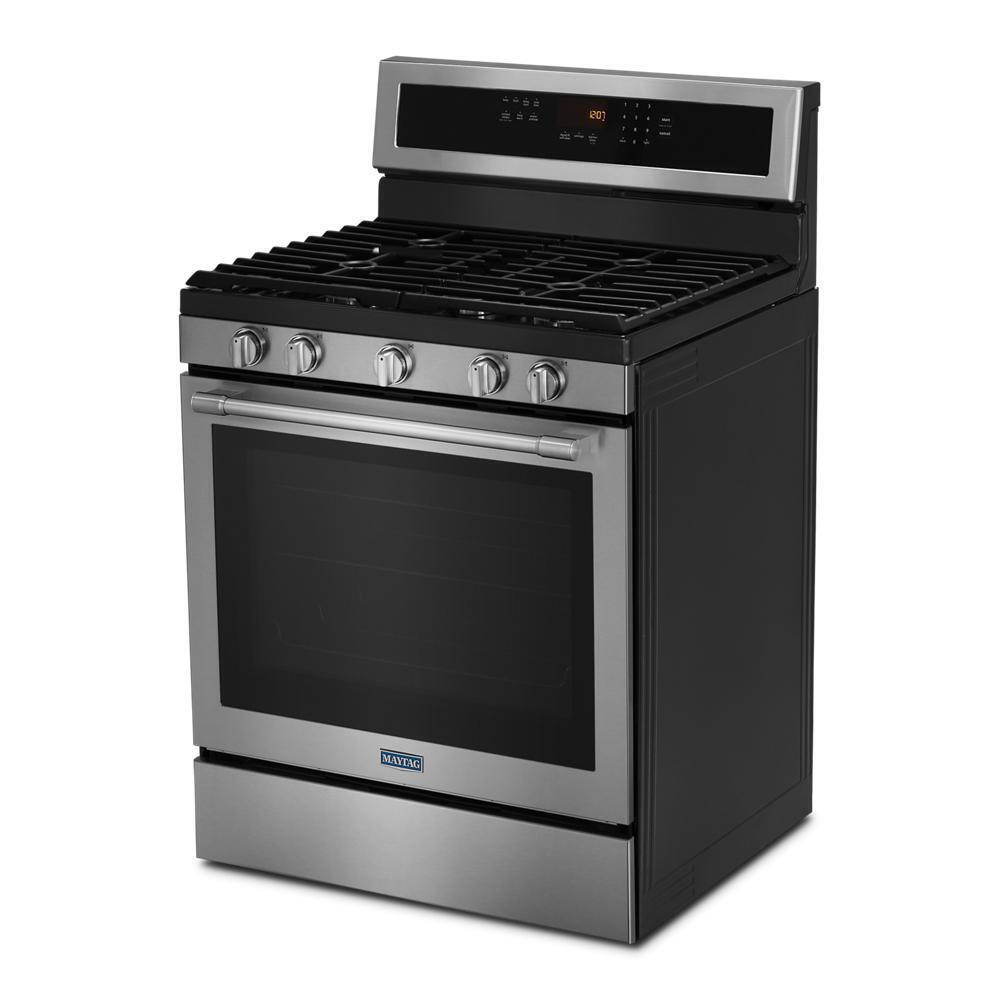 Maytag 30-Inch Wide Gas Range With True Convection And Power Preheat - 5.8 Cu. Ft.