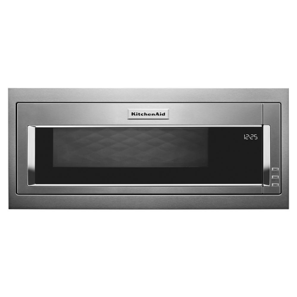 Kitchenaid KMBT5011KSS 1000 Watt Built-In Low Profile Microwave with Slim Trim Kit