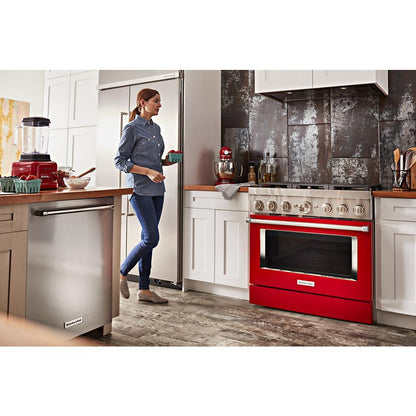 KFDC506JPA KitchenAid® 36'' Smart Commercial-Style Dual Fuel Range with 6 Burners