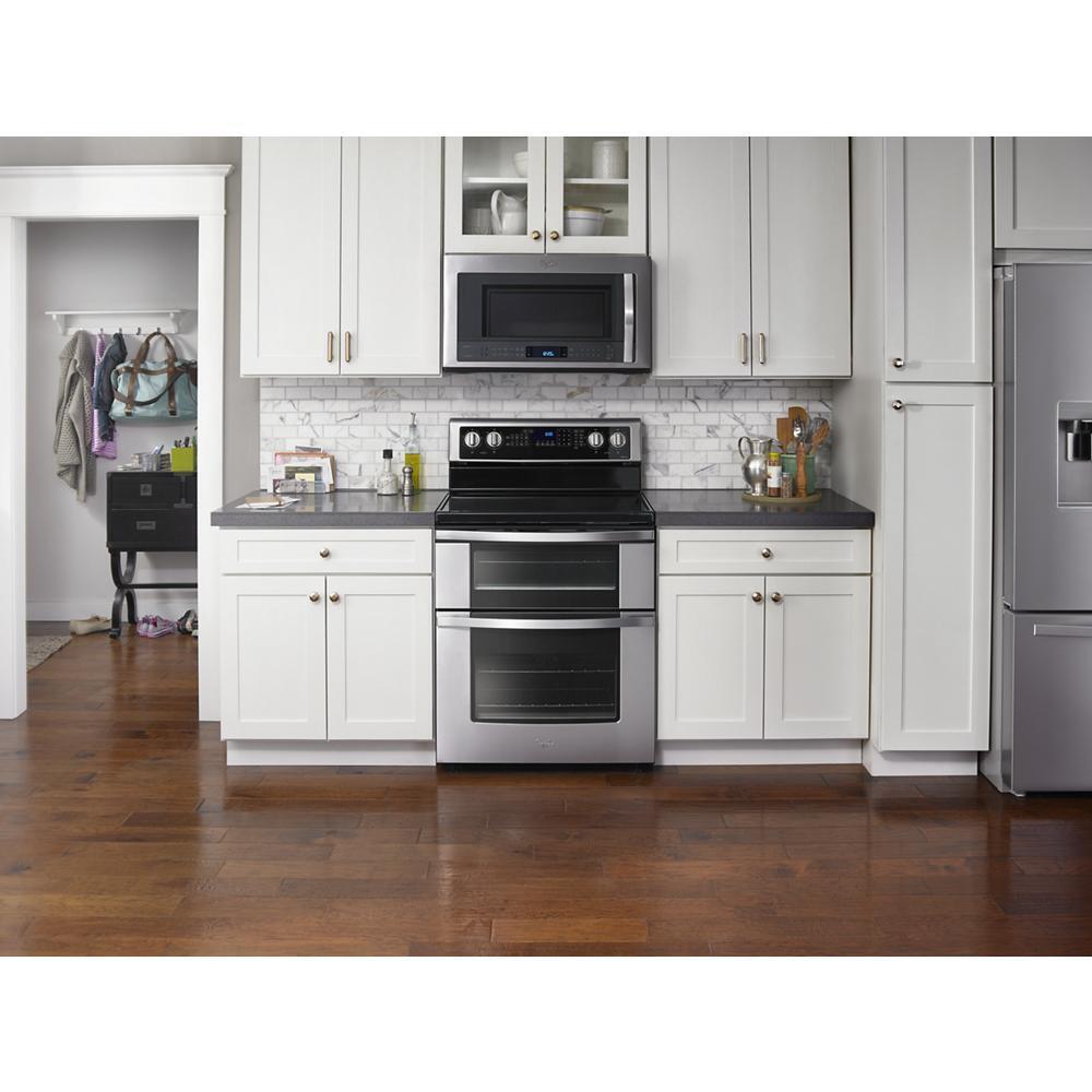 Whirlpool WGE745C0FS 6.7 Cu. Ft. Electric Double Oven Range with True Convection