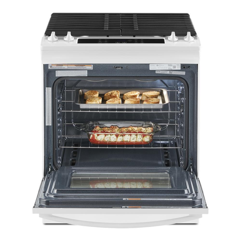 Whirlpool WEG515S0LW 5.0 Cu. Ft. Whirlpool® Gas Range with Frozen Bake™ Technology