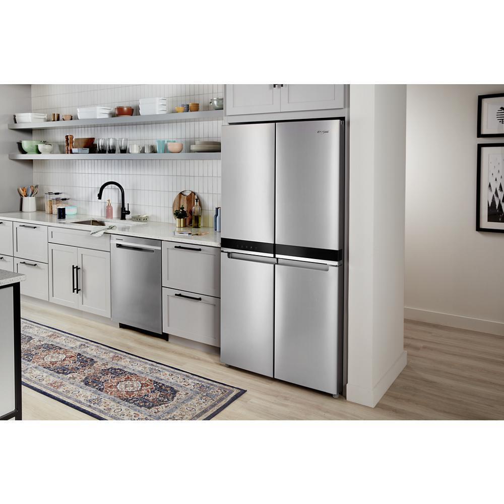 Whirlpool WRQA59CNKZ 36-inch Wide Counter Depth 4 Door Refrigerator - 19.4 cu. ft.