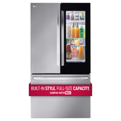 27 cu. ft. Smart InstaView® Counter-Depth Max French Door Refrigerator