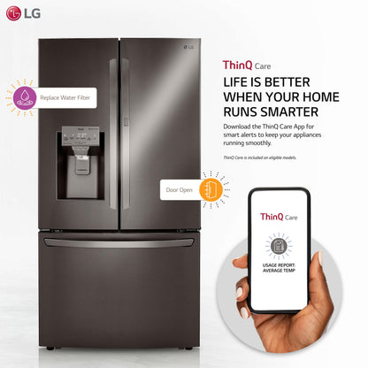 30 cu. ft. Smart wi-fi Enabled Door-in-Door® Refrigerator with Craft Ice™ Maker