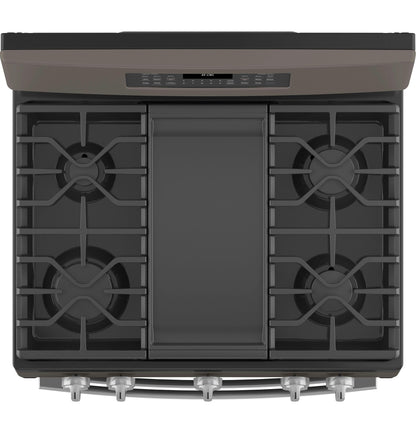 JGBS86EPES GE® 30" Free-Standing Gas Double Oven Convection Range