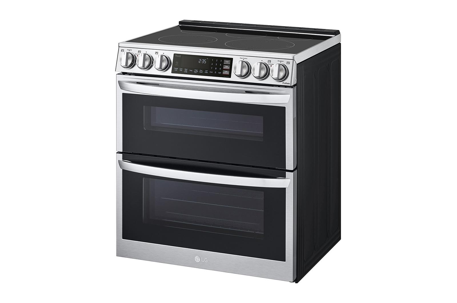 7.3 cu. ft. Smart Electric Double Oven Slide-in Range with InstaView®, ProBake® Convection, Air Fry, and Air Sous Vide