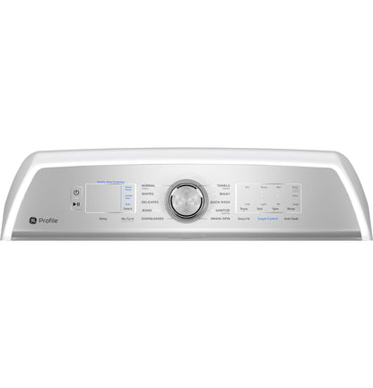 PTW600BSRWS GE Profile™ ENERGY STAR® 5.0 cu. ft. Capacity Washer with Smarter Wash Technology and FlexDispense™