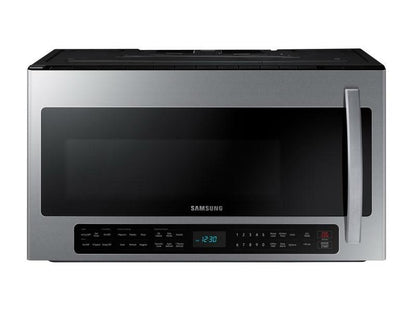 Samsung 2.1 cu. ft. Over-the-Range Microwave with Sensor Cooking in Fingerprint Resistant Stainless Steel