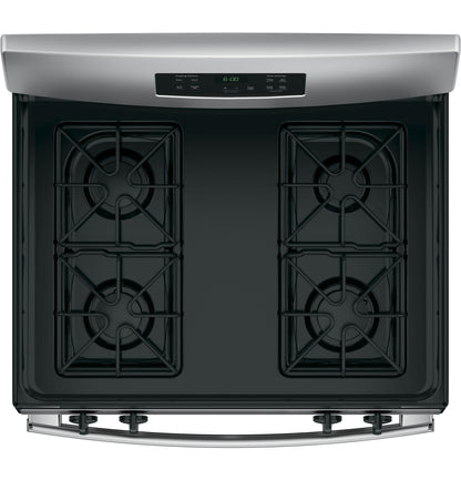 JGBS60REKSS GE® 30" Free-Standing Gas Range