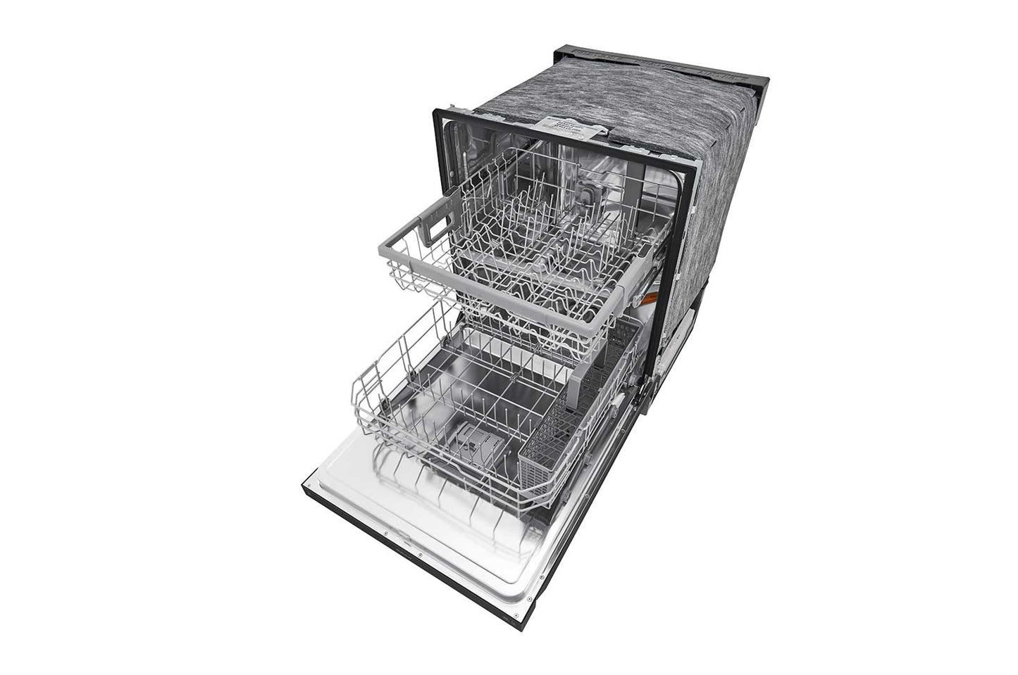 Lg LDF5545BB Front Control Dishwasher with QuadWash™ and EasyRack™ Plus