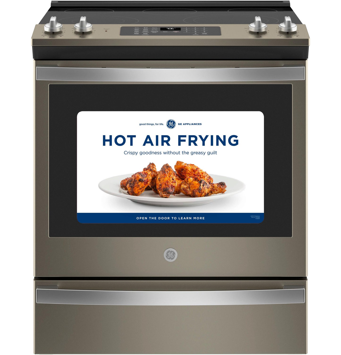GE® 30" Slide-In Electric Convection Range with No Preheat Air Fry
