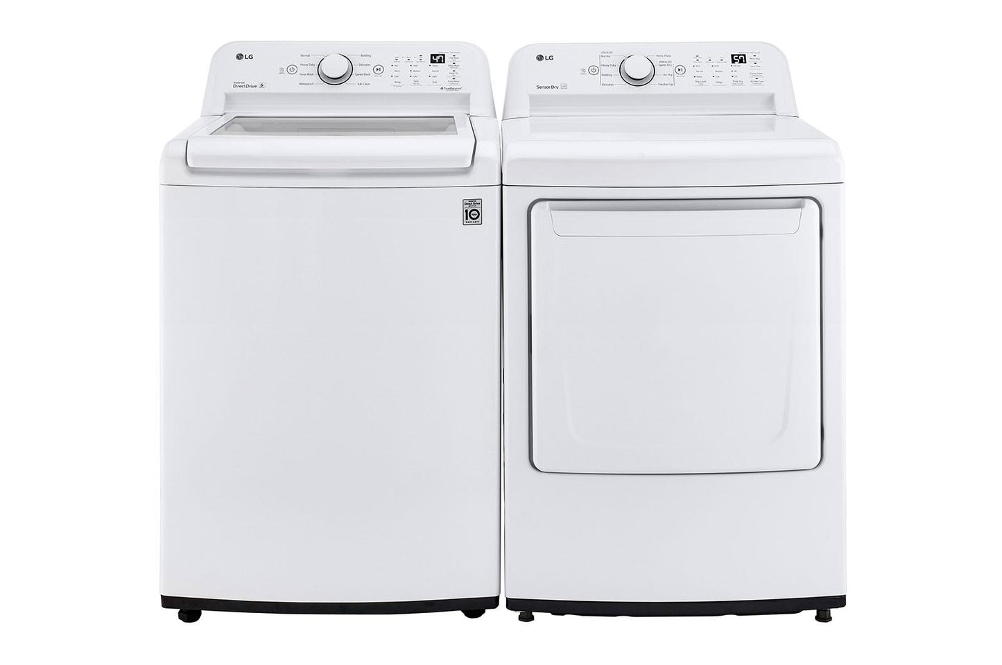Lg DLE7000W 7.3 cu.ft. Ultra Large High Efficiency Dryer™ , Electric, White