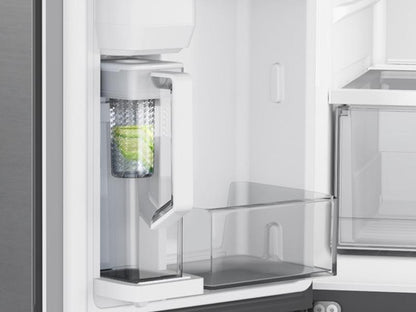 Samsung 23 cu. ft. Smart Counter Depth 4-Door Flex™ refrigerator with AutoFill Water Pitcher and Dual Ice Maker in Stainless Steel