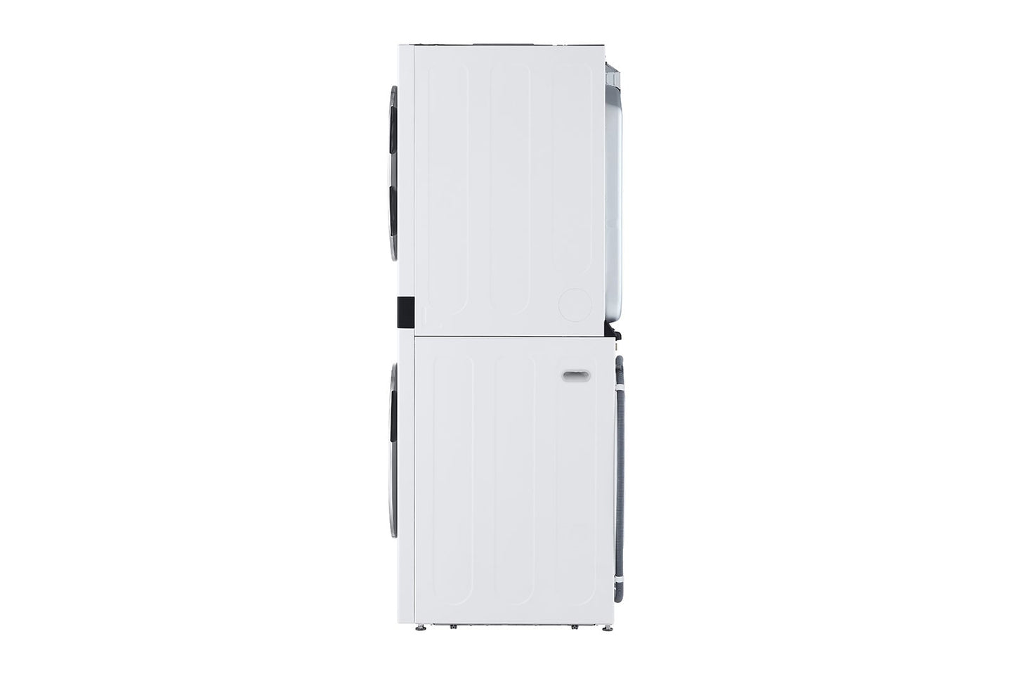 Lg WKGX201HWA Single Unit Front Load LG WashTower™ with Center Control™ 4.5 cu. ft. Washer and 7.4 cu. ft. Gas Dryer