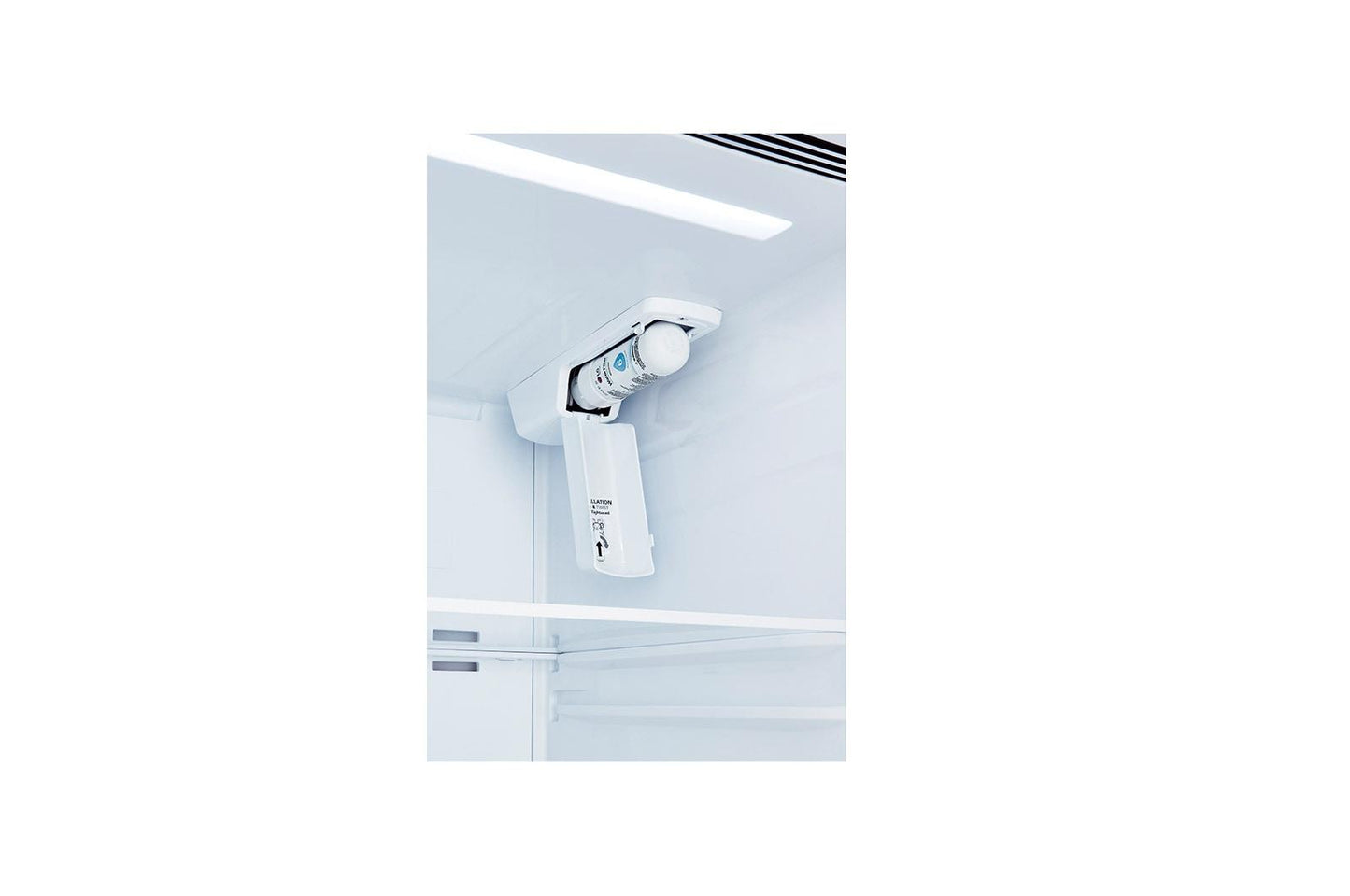 Lg LRSXC2306S 23 cu. ft. Side-by-Side Counter-Depth Refrigerator with Smooth Touch Dispenser