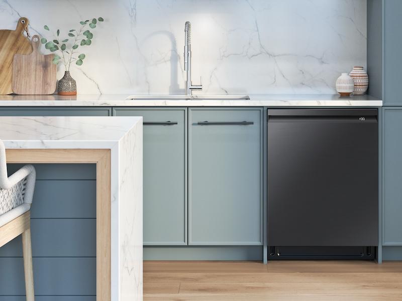 Samsung DW80B6060UG Smart 44dBA Dishwasher with StormWash+™ in Black Stainless Steel