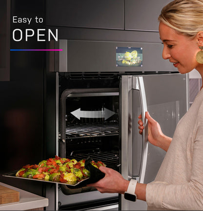 PTS700LSNSS GE Profile™ 30" Smart Built-In Convection Single Wall Oven with Left-Hand Side-Swing Doors