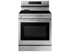 Samsung NE63A6711SS 6.3 cu. ft. Smart Freestanding Electric Range with No-Preheat Air Fry, Convection+ & Griddle in Stainless Steel