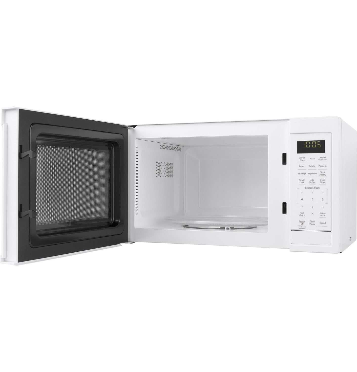 JES1095DMWW GE® 0.9 Cu. Ft. Capacity Countertop Microwave Oven