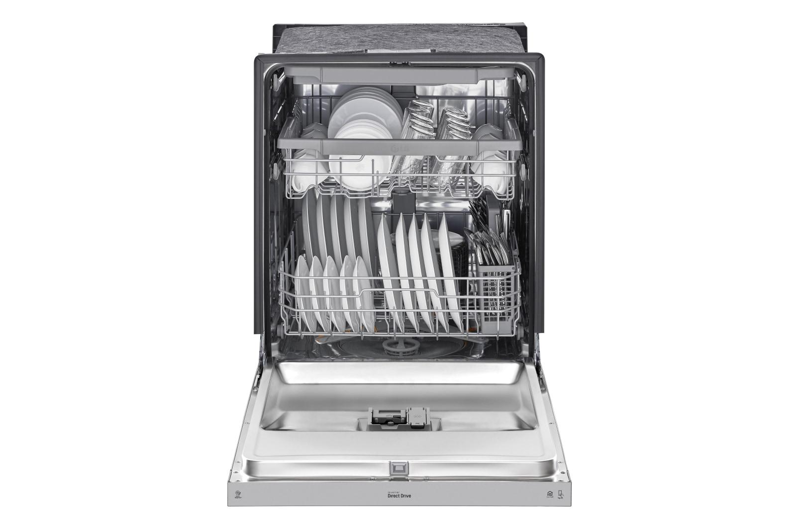 Lg Front Control Dishwasher with QuadWash™