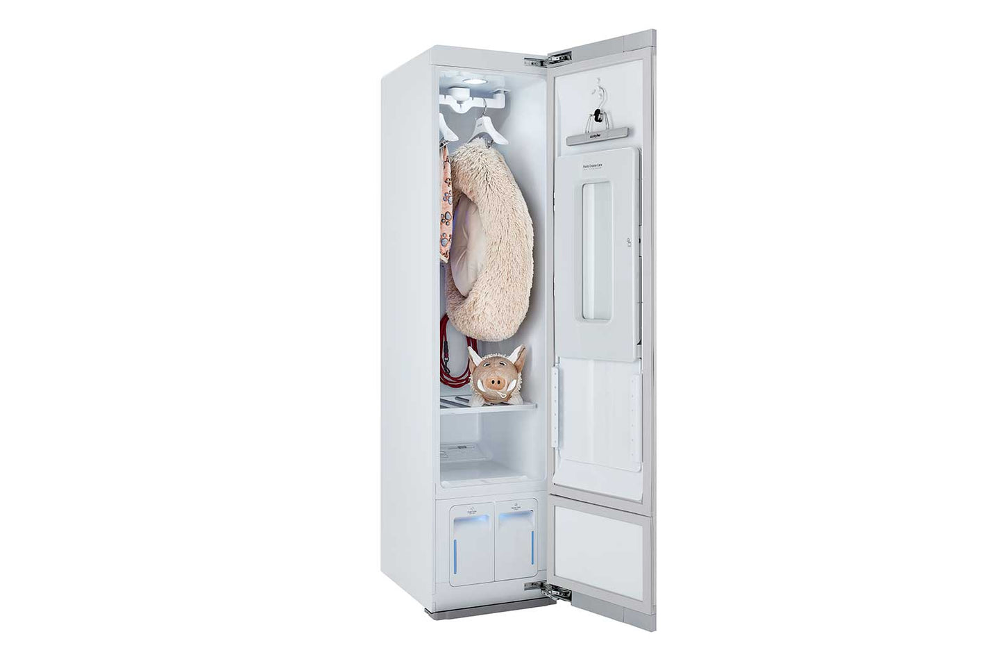 S3WFBN LG Styler® Smart Wi-Fi Enabled Steam Closet with TrueSteam® Technology and Exclusive Moving Hangers