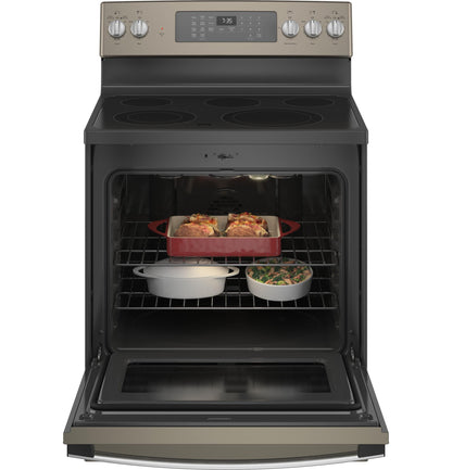 GE® 30" Free-Standing Electric Convection Range with No Preheat Air Fry