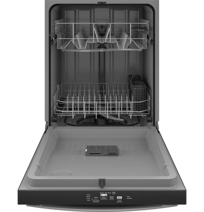 GDT535PSRSS GE® ENERGY STAR® Top Control with Plastic Interior Dishwasher with Sanitize Cycle & Dry Boost
