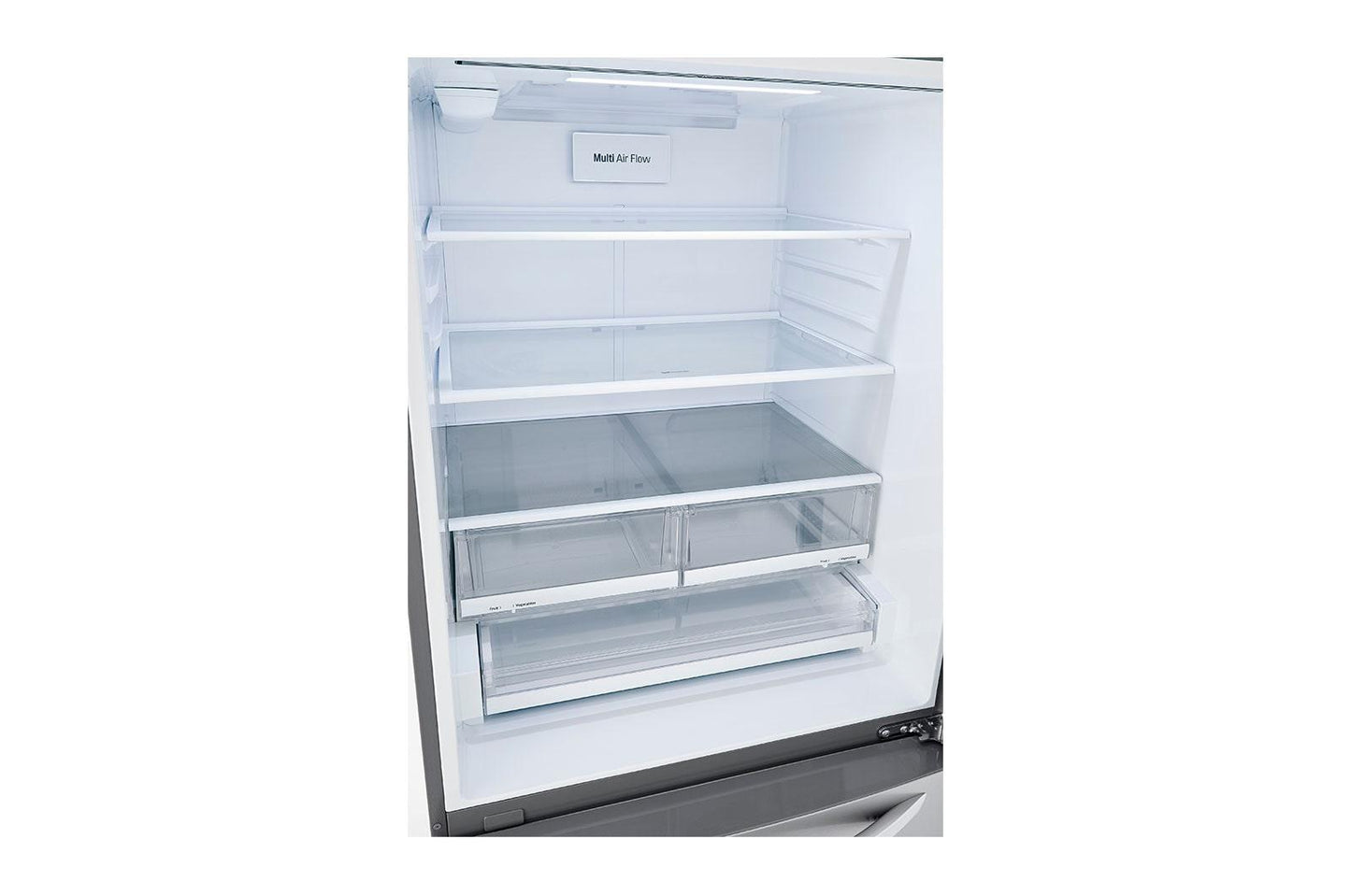 Lg LRDCS2603S 26 cu. ft. 33 Inch Wide Bottom Freezer Refrigerator - Stainless Steel