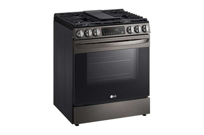 Lg LSGL5833D 5.8 cu ft. Smart Wi-Fi Enabled Fan Convection Gas Slide-in Range with Air Fry & EasyClean®