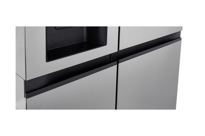 Lg 27 cu. ft. Side-by-Side Refrigerator with Smooth Touch Ice Dispenser