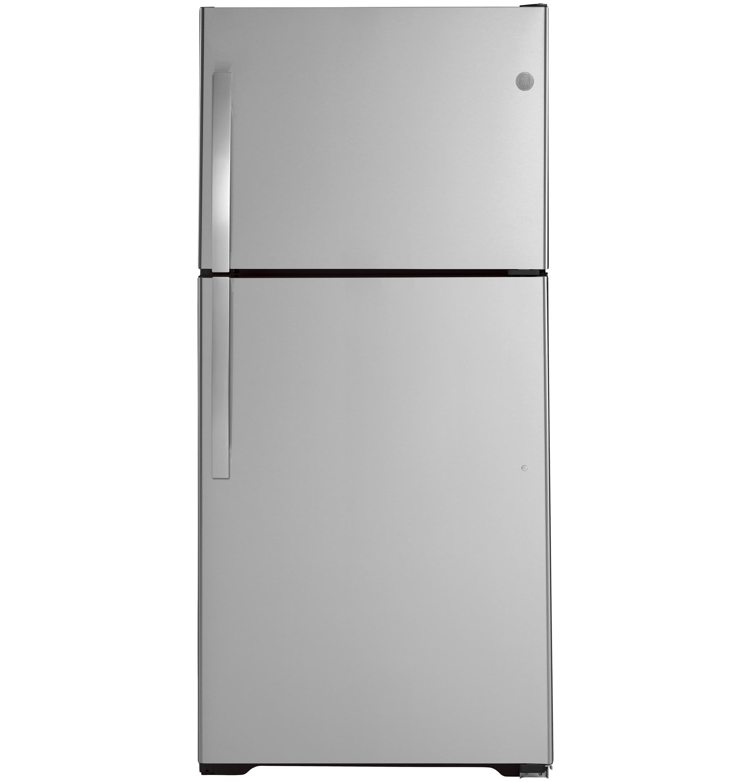 GE Appliances GPV10FSNSB 9.8cu.ft. 12V DC Top Freezer Refrigerator -  Stainless Steel