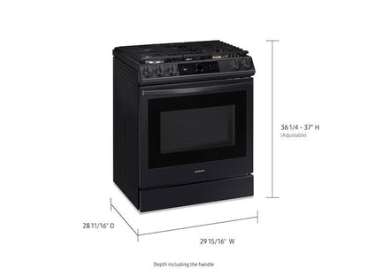 Samsung 6.0 cu ft. Smart Slide-in Gas Range with Smart Dial