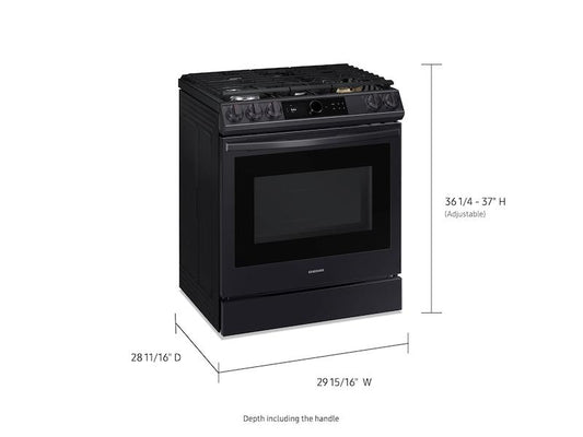 Samsung 6.0 cu ft. Smart Slide-in Gas Range with Smart Dial