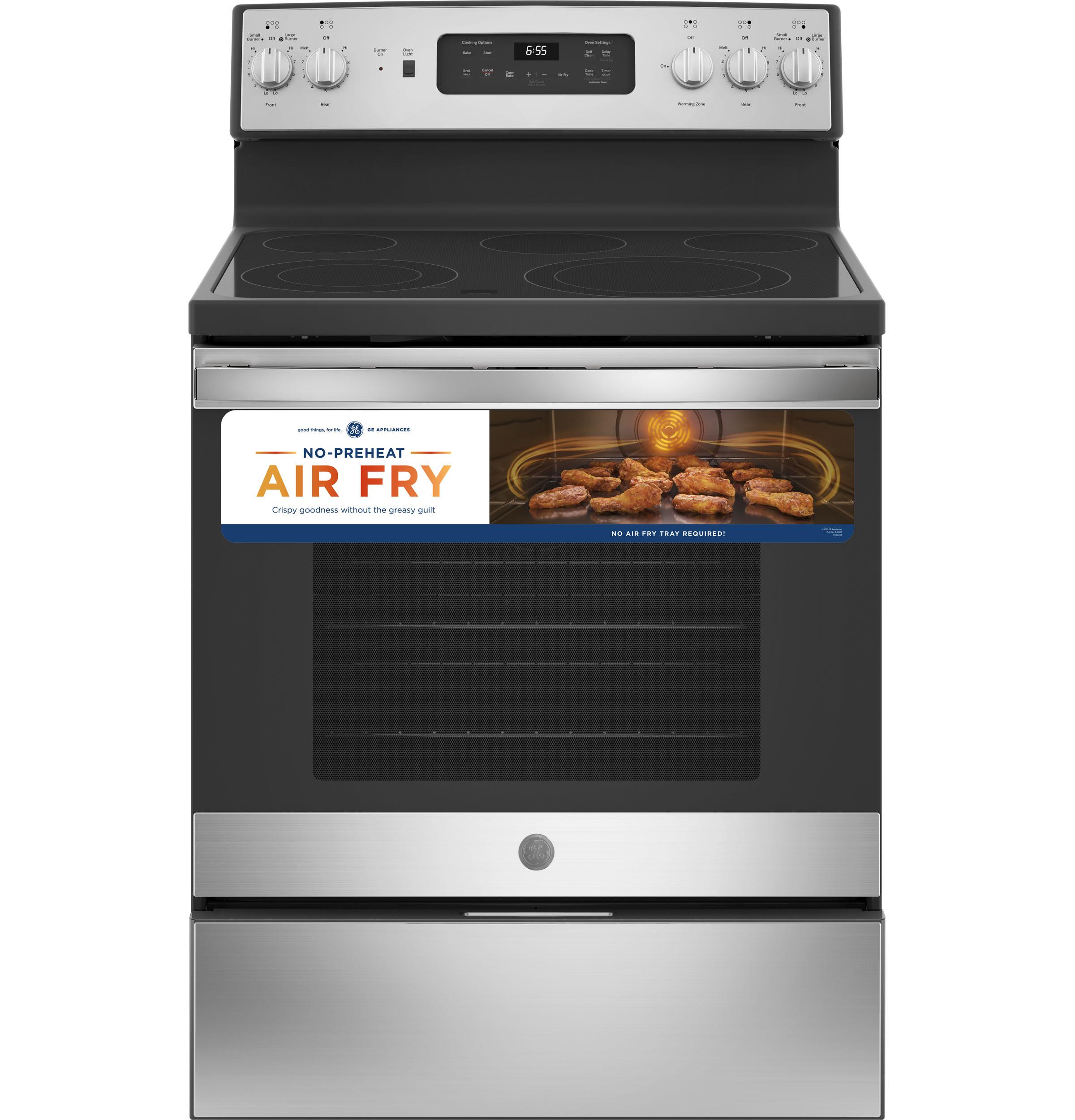 GE® 30" Free-Standing Electric Convection Range