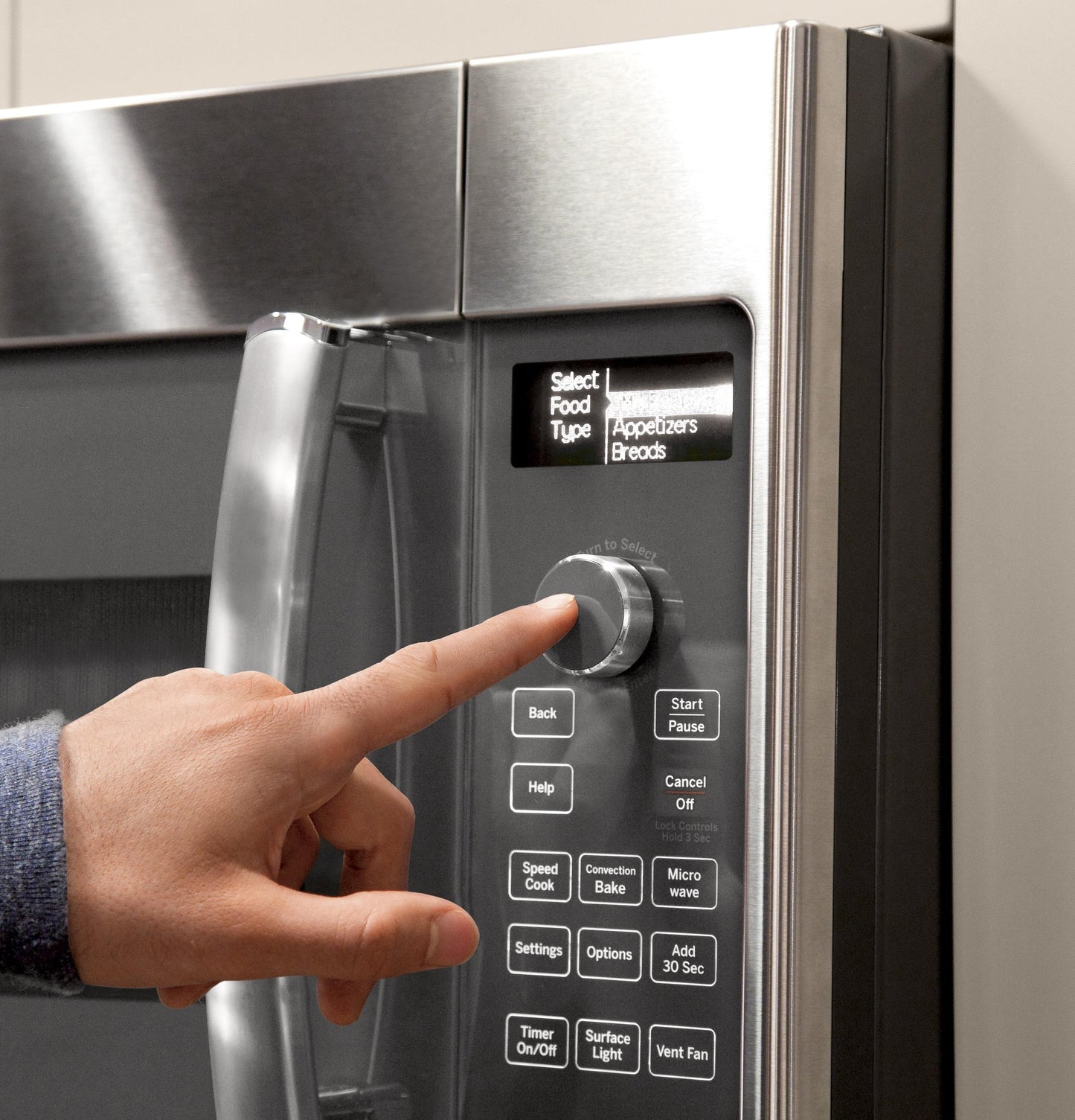 PSA9120SPSS GE Profile™ Over-the-Range Oven with Advantium® Technology