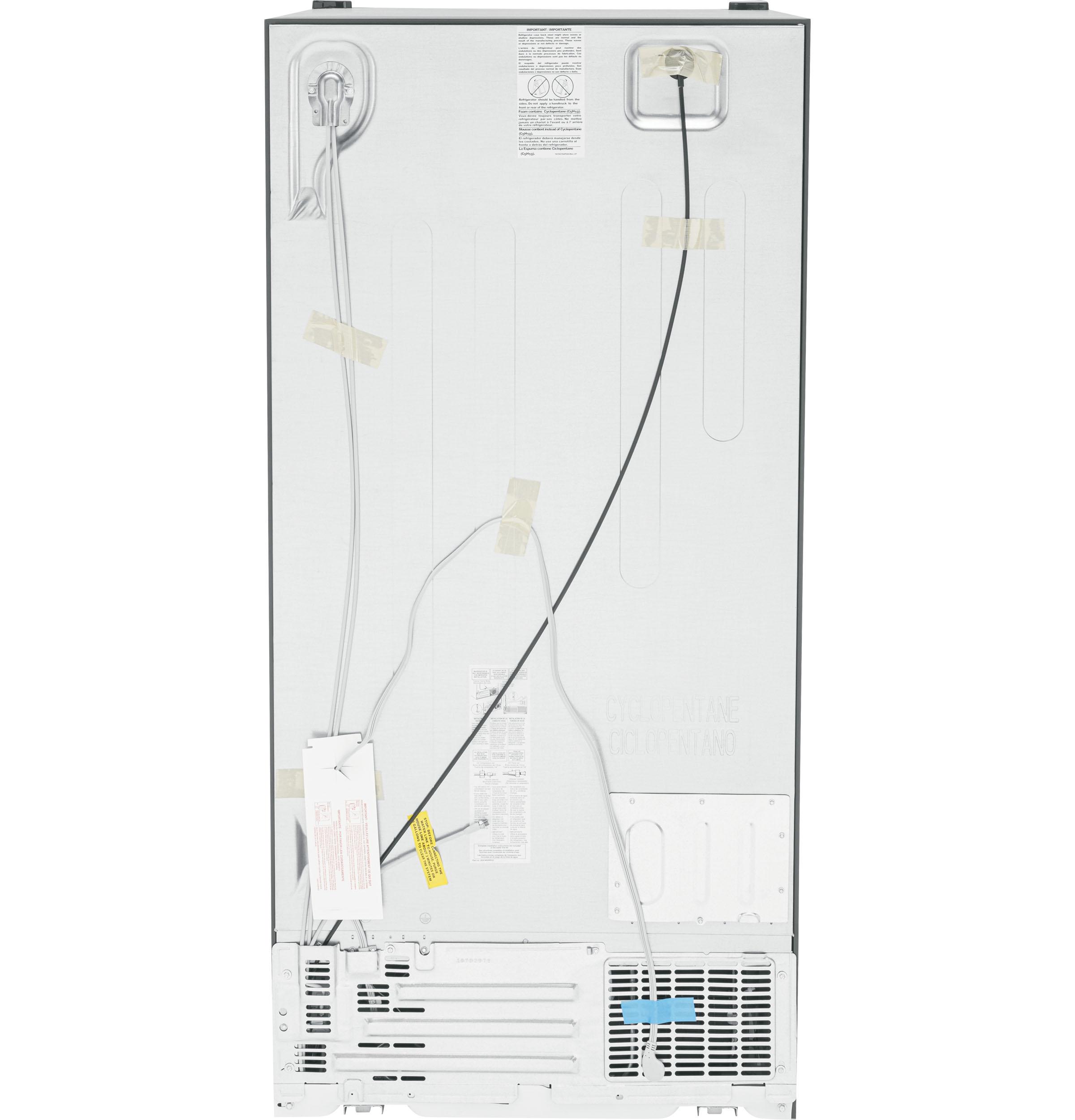 GSS23GYPFS GE® 23.0 Cu. Ft. Side-By-Side Refrigerator