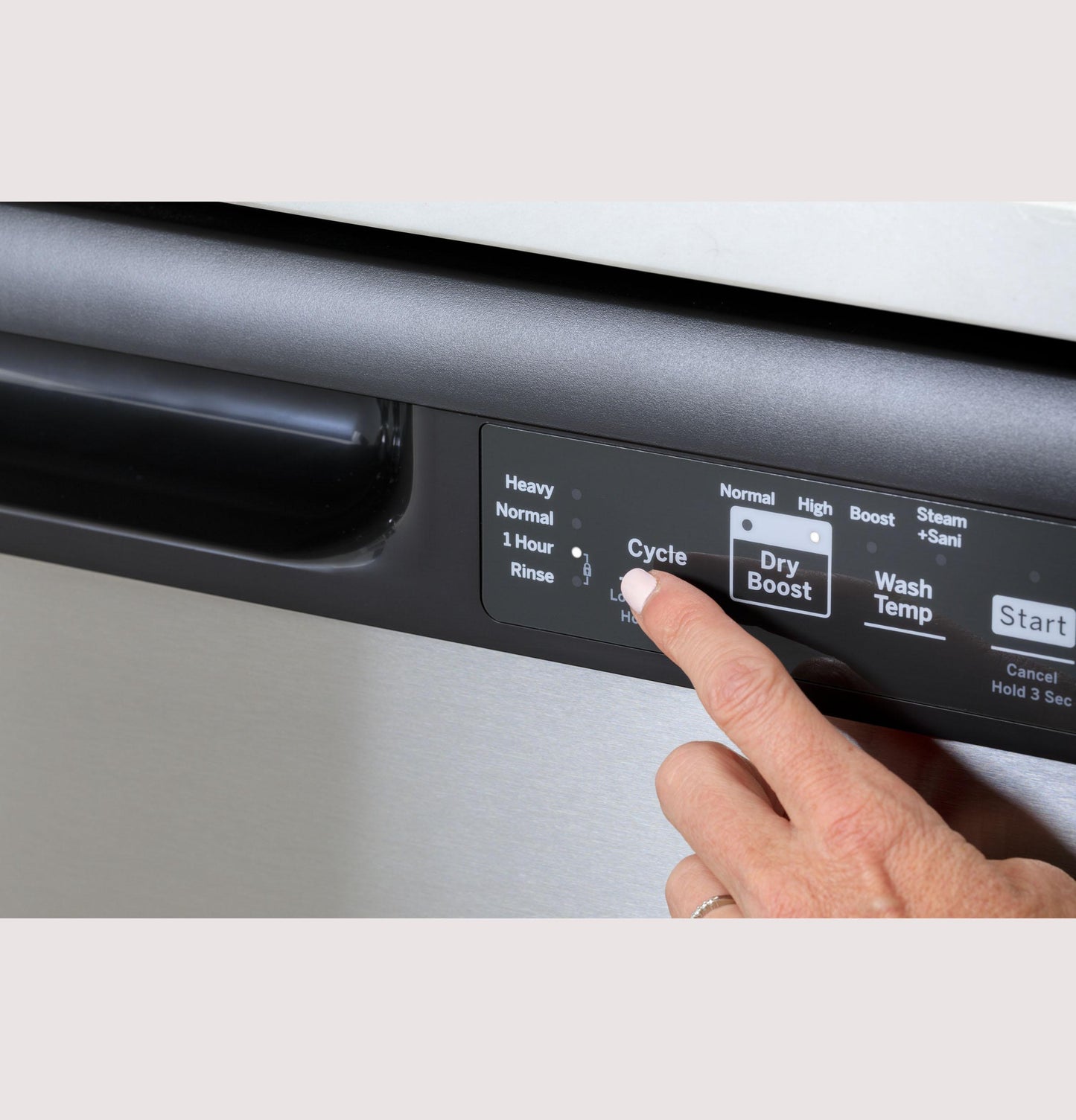 GDF535PGRCC GE® ENERGY STAR® Dishwasher with Front Controls