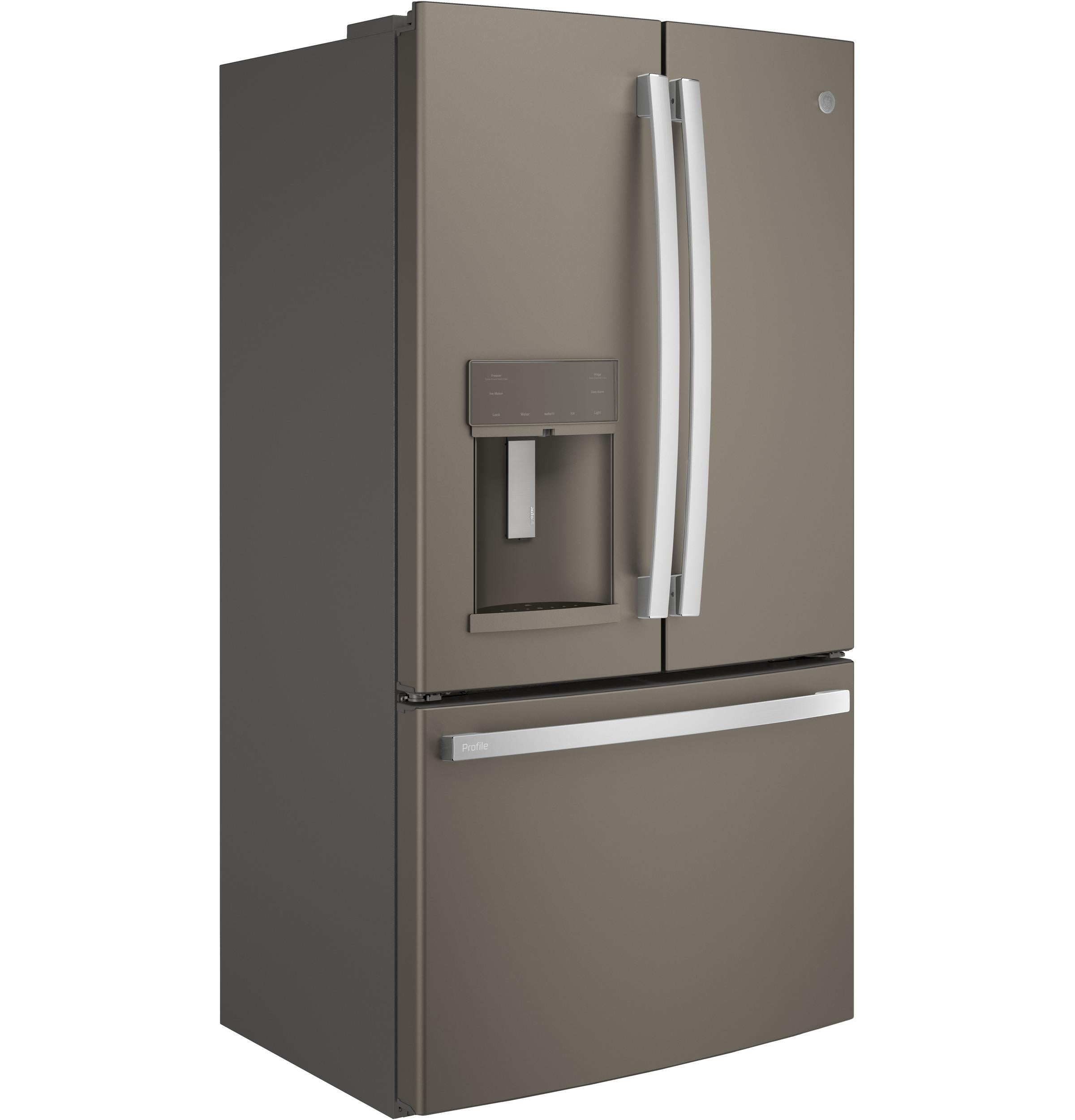 GE Profile™ Series ENERGY STAR® 22.1 Cu. Ft. Counter-Depth French-Door Refrigerator with Hands-Free AutoFill