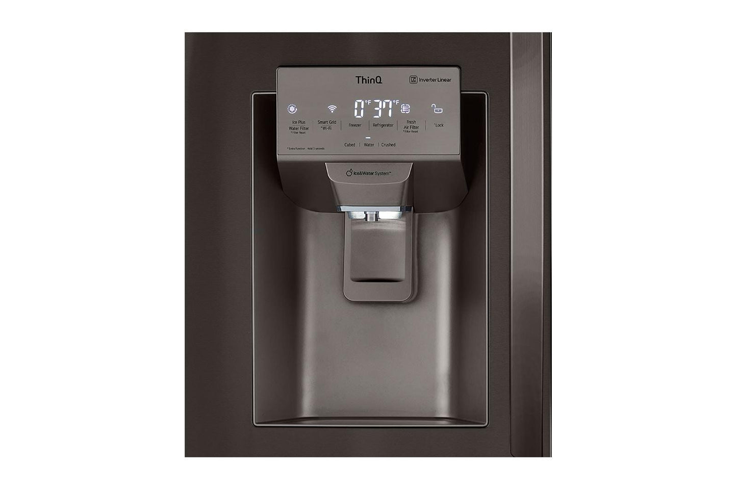 28 cu ft. Smart InstaView® Door-in-Door® Double Freezer Refrigerator with Craft Ice™