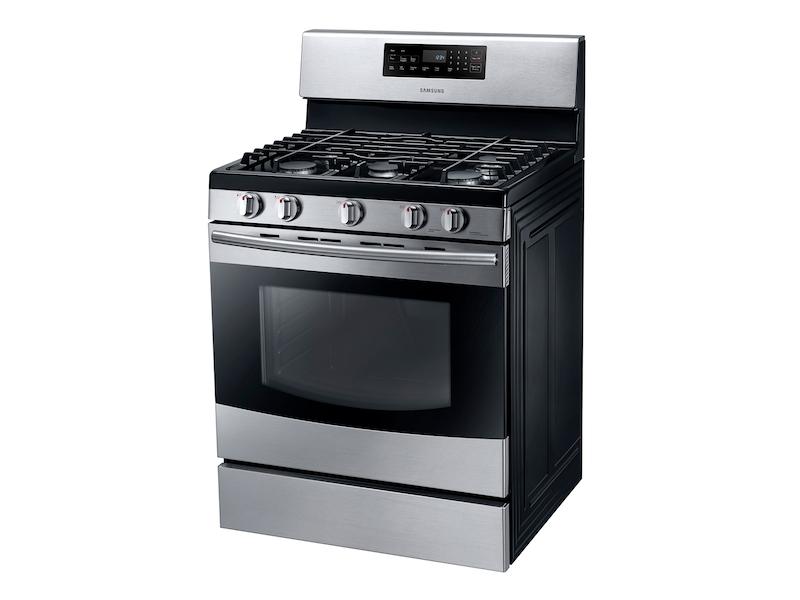 5.8 cu. ft. Gas Range in Stainless Steel