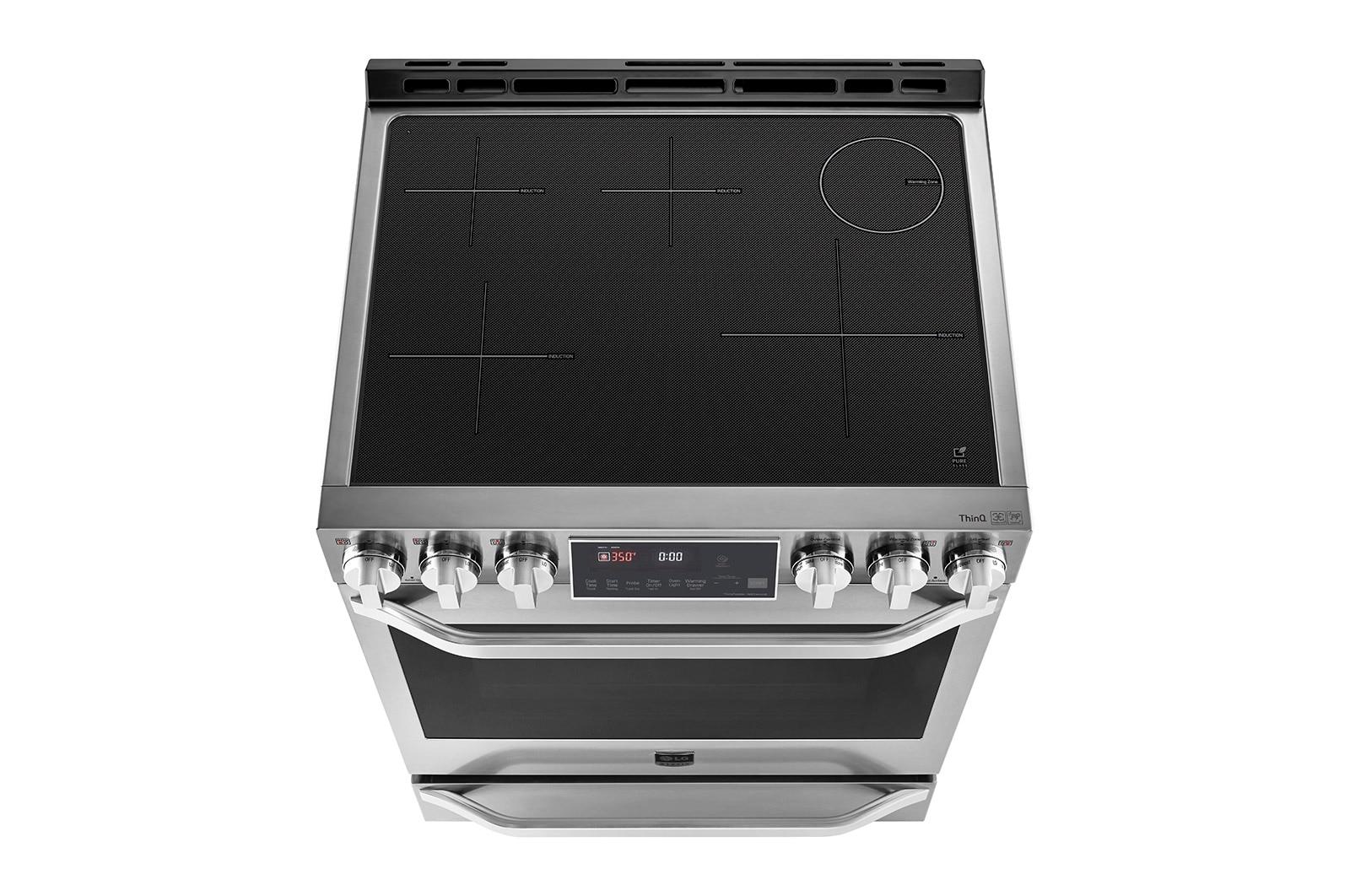 LG STUDIO 6.3 cu. ft. Induction Slide-in Range with ProBake Convection® and EasyClean®
