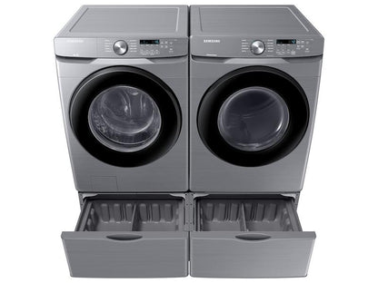 7.5 cu. ft. Front Load Gas Dryer with Sensor Dry in Platinum