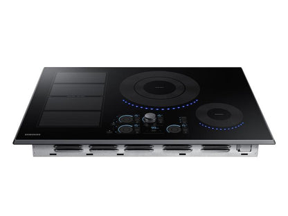 30" Smart Induction Cooktop in Black Stainless Steel