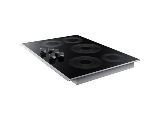 Samsung NZ30K6330RS 30" Smart Electric Cooktop in Stainless Steel